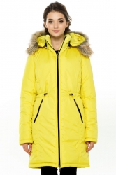Зимняя слингопарка-пальто 3 в 1 Лайм